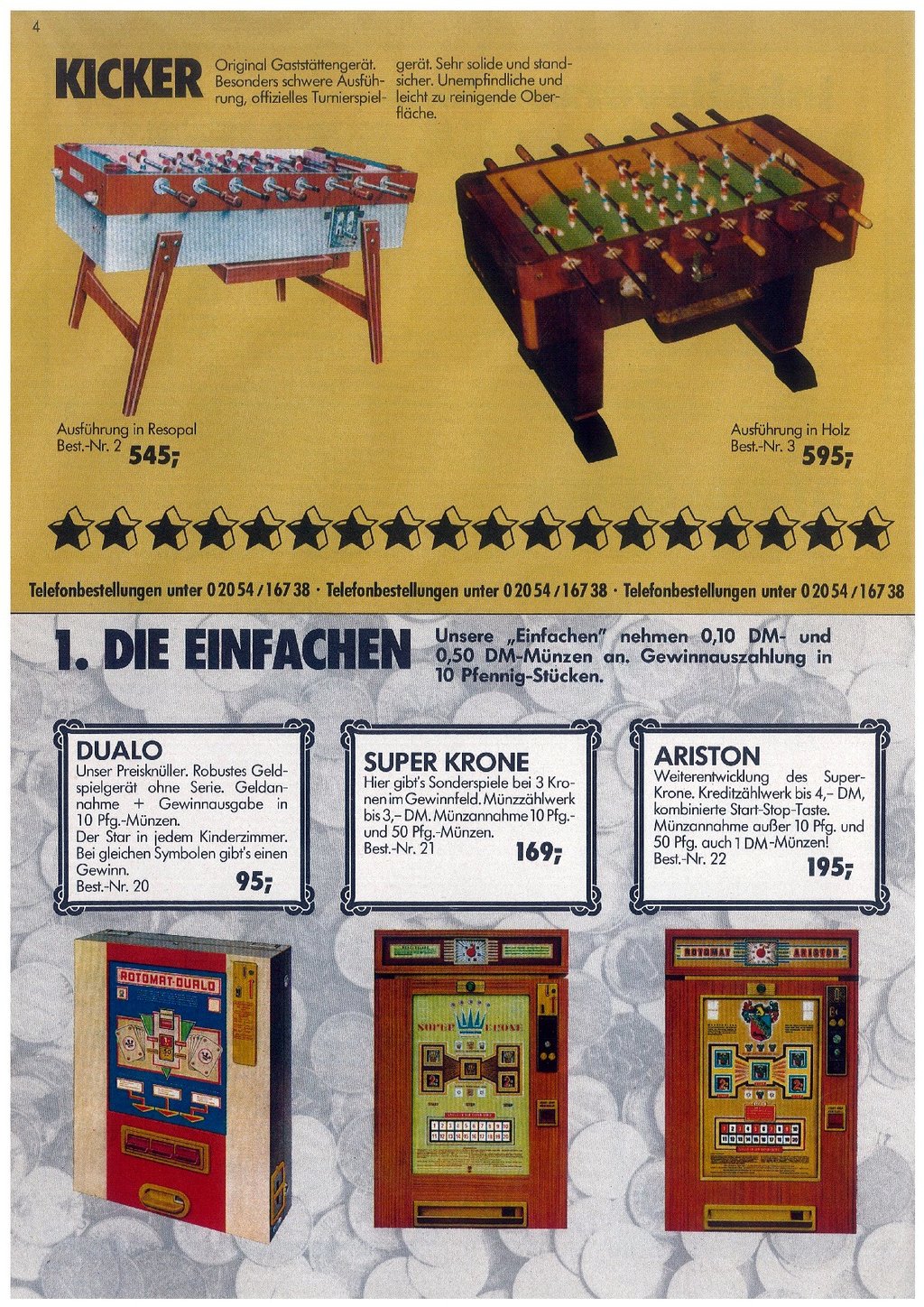 Grondig Gedetailleerd Beeldhouwer Automaten Hoffmann Katalog von 1982 - Auf ein Neues (m. 20 Bildern) |  Flippermarkt